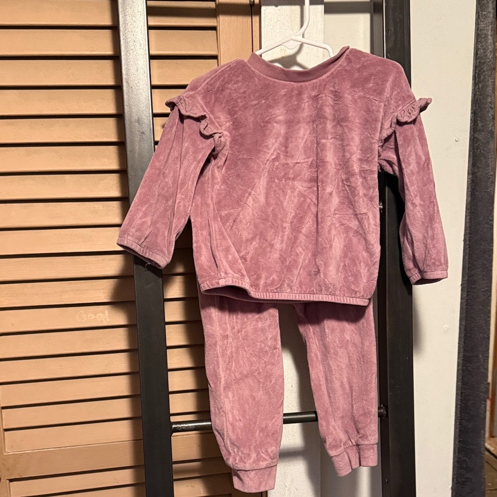 Cat & Jack Purple Kids Matching Set